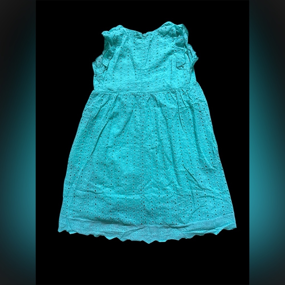California Romper Dress Women’s Medium Shorts Pockets Cotton Flowy V Neck - Picture 2 of 5